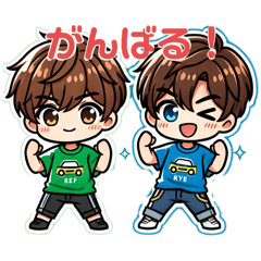 [LINEスタンプ] LEF＆RYEよく使う日常会話スタンプ