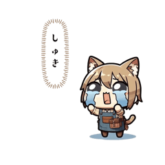 [LINEスタンプ] 嬉しいような悲しいような3 (うれかな)