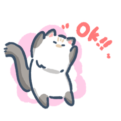 [LINEスタンプ] すずねこサイベリアン