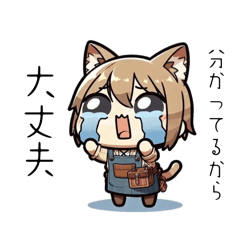 [LINEスタンプ] 嬉しいような悲しいような4 (うれかな)