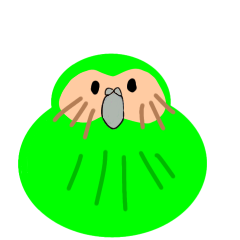 [LINEスタンプ] 名言風な事を言うカカポ