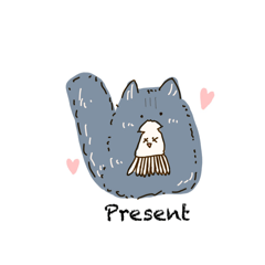 [LINEスタンプ] うちの猫たち2英語バージョン