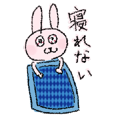 [LINEスタンプ] ピンクなうさぎたち3