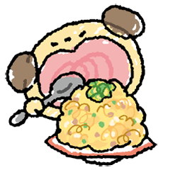 [LINEスタンプ] ぱくぱくどうぶつ