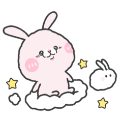 [LINEスタンプ] べべうさ