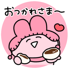 [LINEスタンプ] ◯らぶいうさぎ14(冬)◯