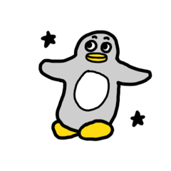 [LINEスタンプ] ペンギンのおぺんぺん