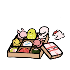 [LINEスタンプ] グルメな動物たち2