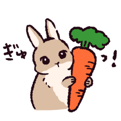 [LINEスタンプ] ネザーランドドワーフです