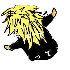 [LINEスタンプ] くろふく01の画像（メイン）