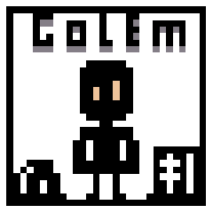 [LINEスタンプ] GOLEM君.ドット