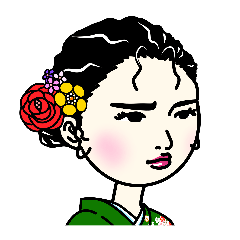 [LINEスタンプ] 年末年始ガール。06