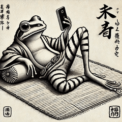 [LINEスタンプ] 鳥獣戯画 動物たちの人間しぐさスタンプ