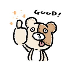 [LINEスタンプ] くま吉。