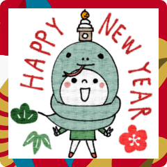 [LINEスタンプ] mottoのレト子♡新年の挨拶