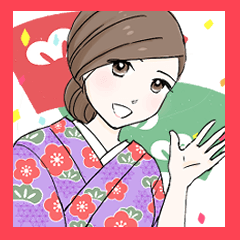 [LINEスタンプ] ✨おかみさん新年のご挨拶スタンプ✨