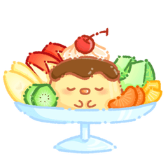 [LINEスタンプ] ヒヨコぷりん