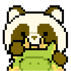 [LINEスタンプ] 丸くて可愛いドット絵ドラゴン