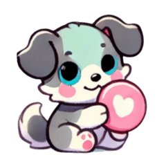[LINEスタンプ] アニマルズのもふもふハート便