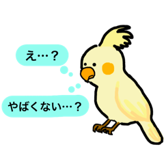 [LINEスタンプ] 代弁してくれるオウム