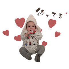 [LINEスタンプ] 八千琉0歳
