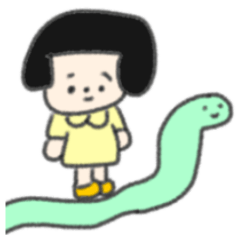 [LINEスタンプ] たのしそう（正月BIG）