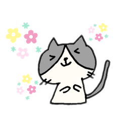 [LINEスタンプ] ニクイネコ