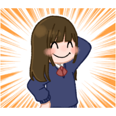 [LINEスタンプ] 美術部YAHA！！Britainda！！②