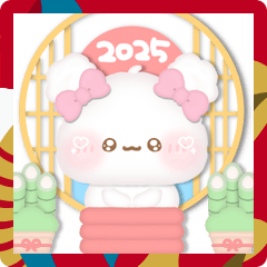 [LINEスタンプ] ぷっくりふわきゅん♡お正月