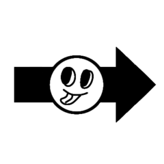 [LINEスタンプ] 相関図用矢印