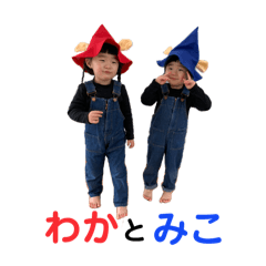 [LINEスタンプ] わかみこスタンプ4