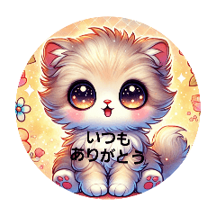 [LINEスタンプ] ほのぼのねこーちゃん