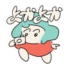 [LINEスタンプ] カメ子の日常