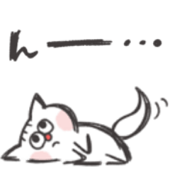 [LINEスタンプ] ◉毎日使える◉うちの猫◉白猫