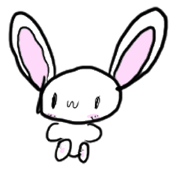 [LINEスタンプ] うさちゃんbyサラ