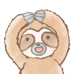 [LINEスタンプ] 癒しのナマケモノスタンプ