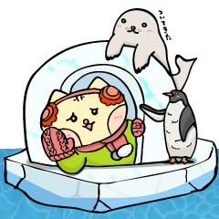 [LINEスタンプ] べちゃねっこ 冬