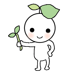 [LINEスタンプ] 葉っぱちゃん？